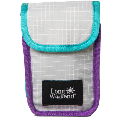 The Long Weekend Point and Shoot Camera Pouch Cosmic Purple